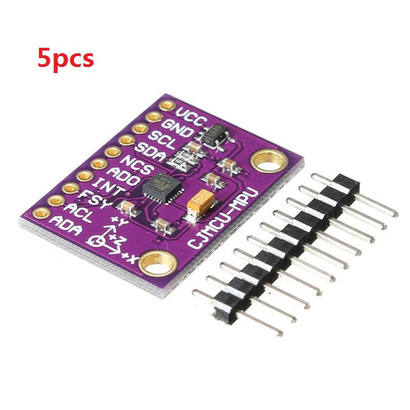 5pcs MPU9250 Integrated 9DOF 9-Axis Attitude Accelerometer Gyro Compass Magnetic Field Sensor