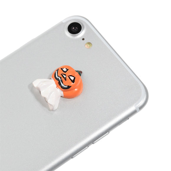 DIY Phone Halloween Pumpkin Head Cartoon Beauty Jewelry For Xiaomi HuaweiSamsung