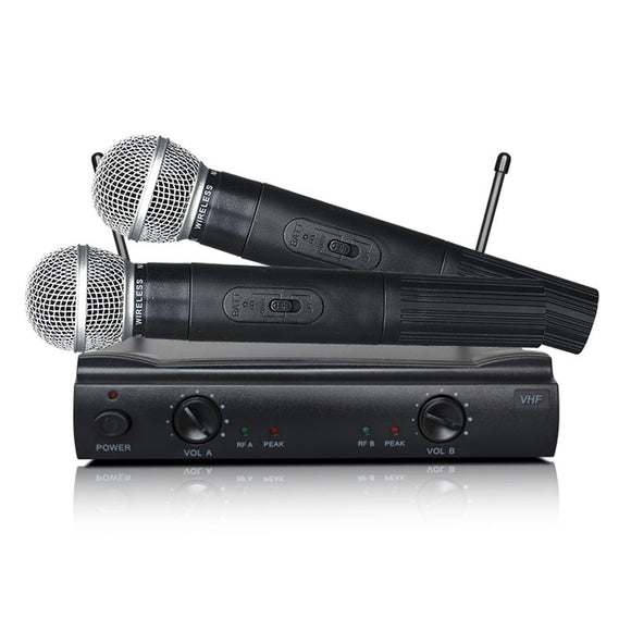 VHF MV-58 Wireless Microphone Karaoke Microphone Wireless Microphone Sound Audio Mixer Singing Machine