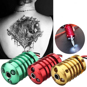 28mm LED Bulb Aluminum Tattoo Pen Cartridge Grip Handle Ant-slip for Tattoo Machine Parts