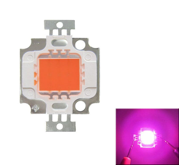 Full Spectrum 10W Pink LED Plant Grow Light Lamp Chip for Garden 9-12V