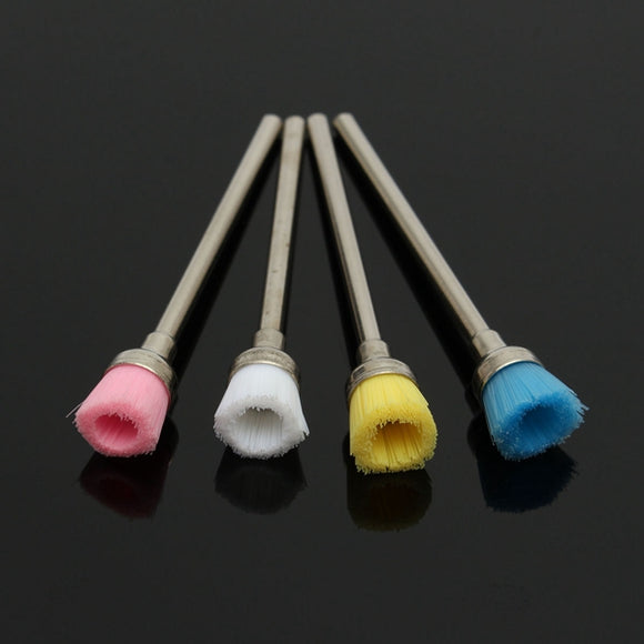 4pcs Electric Nail Drill Cleaning Brushes Salon File Manicure Pedicure Bit Clean Brush Kit