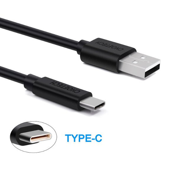 CHOETECH 2.4A 1m/3.3ft Hi-speed Type-C Cable For Samsung Xiaomi Huawei Letv