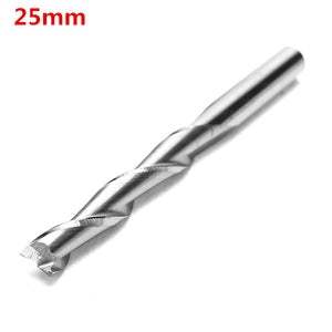 3.175mm 2 Flute 25mm Carbide Spiral Bit End Mill Router 25mm CEL CNC Cutting Tool