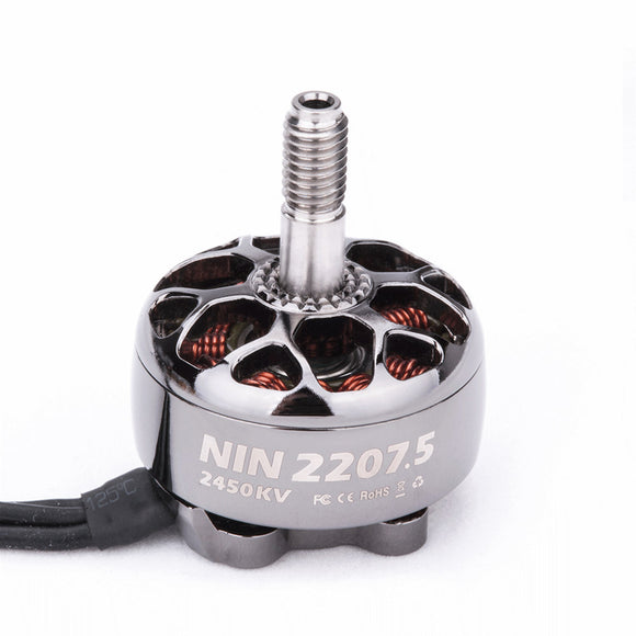 FLYWOO NIN PLUS N2207.5 2207.5 1700KV 1860KV 2450KV 2750KV 2-6S Brushless Motor for RC Drone FPV Racing