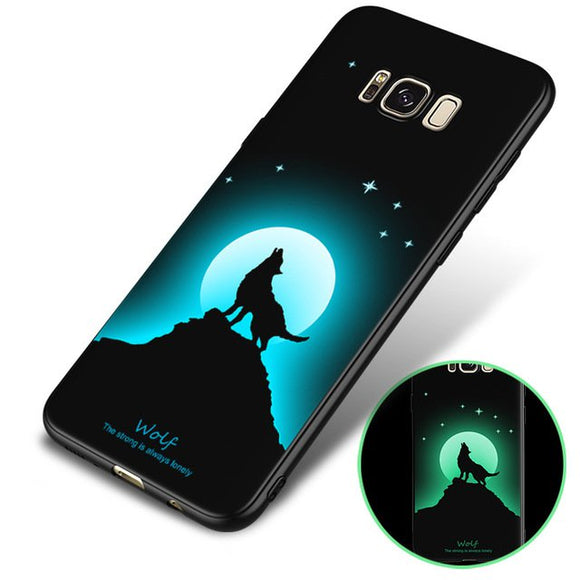 Bakeey 3D Night Luminous Protective Case For Samsung Galaxy S8