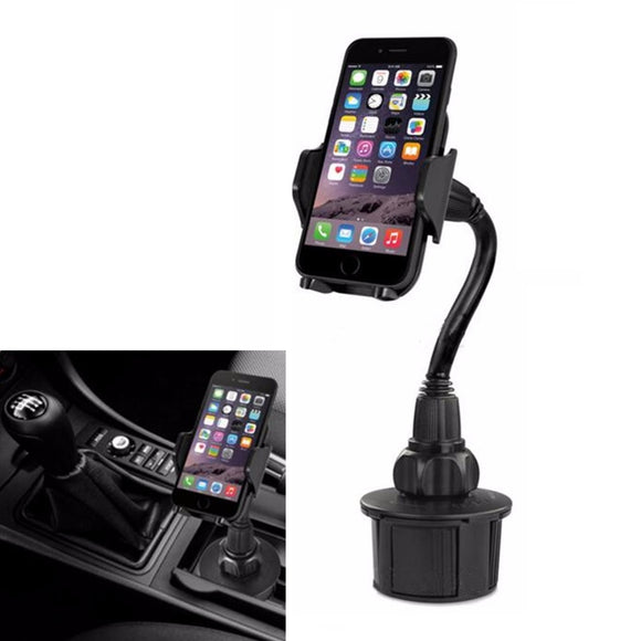 Universal Cup Holder Cradle Car Mount Adjustable for iPhone 6 Samsung MP4 GPS