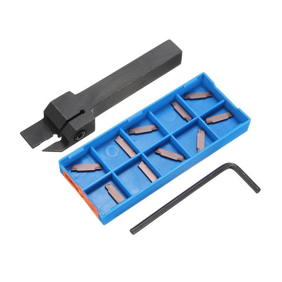 MGEHR 1212-1.5 12x12x100mm Grooving Tool Holder With 10pcs MGMN150-G 1.5mm Carbide Inserts