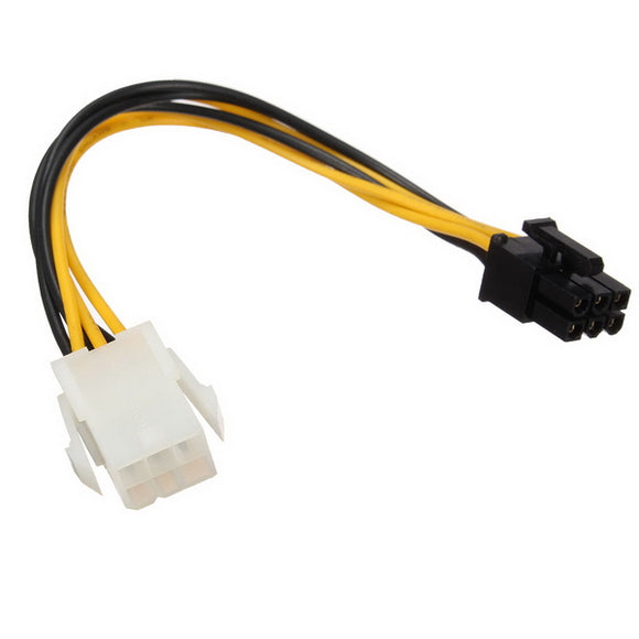 Power Cable Extension 6pin to 6pin PCIe Power Cable for Video Card