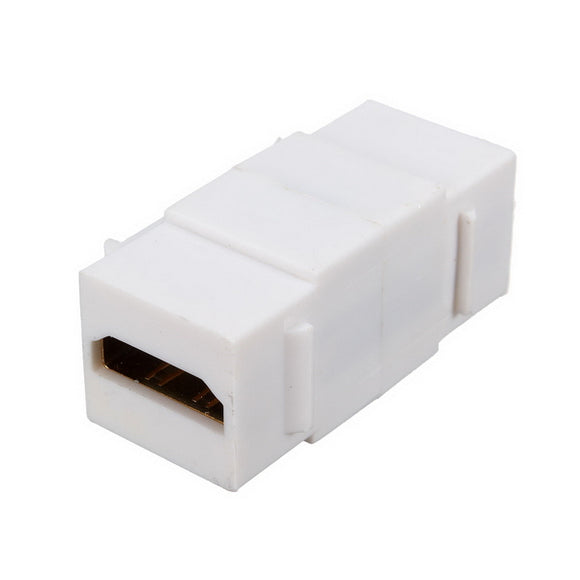 High Definition Multimedia Interface Keystone Insert Coupler Wall Plate Adapter Female To Female