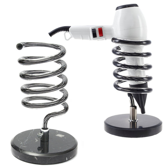 Salon Spiral Dryer Holder Hair Dryers Straighteners Desk Top Desk Mount Stand