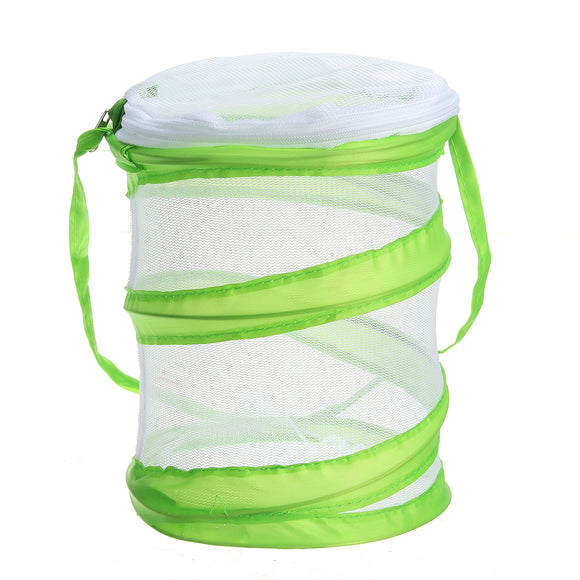 Backyard Live Butterfly Garden Insect Cage Mini Pop Up Habitat For Children Wire Mesh
