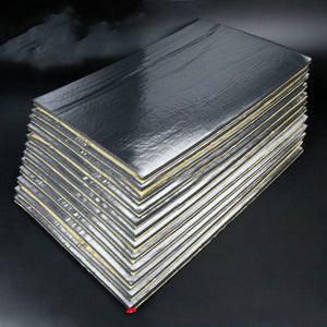 12Pcs 30cmx50cm 5mm Car Van Soundproof Deadening Mat Insulation Closed Cell Foam Sheet