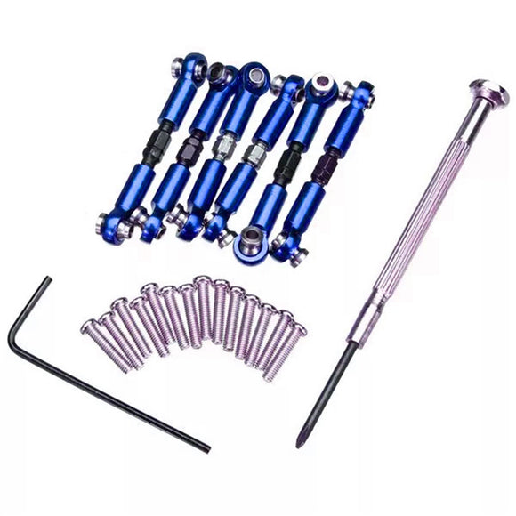 Wltoys A959 A969 A979 K929 A959-B Metal Linkage Set Spare RC Car Parts