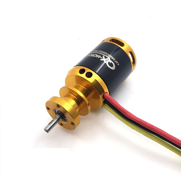 QX MOTOR Brushless Motor 2822 3500KV 4S Lipo for 12 Blades Impeller Fan 64mm EDF RC Airplane