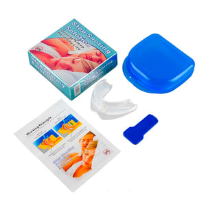 Portable Snoring Stopper Dental Teeth Protector Bracket Sleeping Aid Anti Snore Device