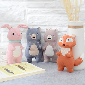 Metoo Forest Musketeers Animals Fox New Accessories Plush Toys Doll Pendant Holiday Birthday Gift