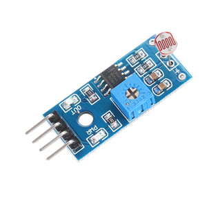 10pcs 4pin Optical Sensitive Resistance Light Detection Photosensitive Sensor Module