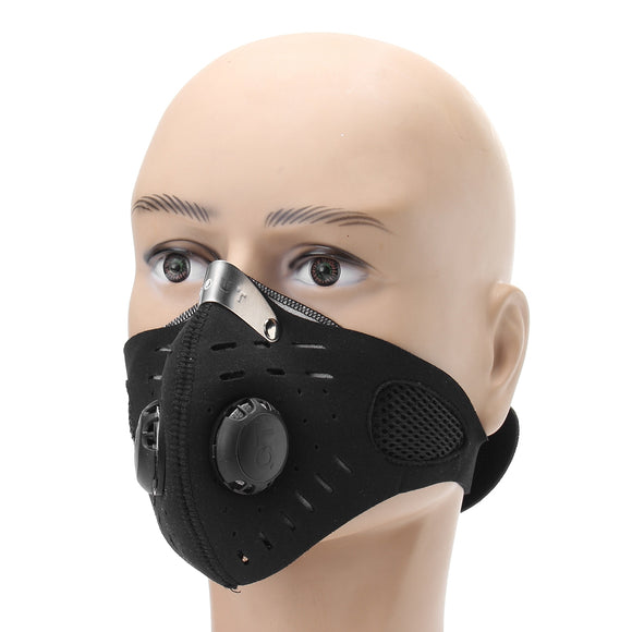Stainless Half Face Mask Respirator Masks Gas Dust Protection Filter Respirator