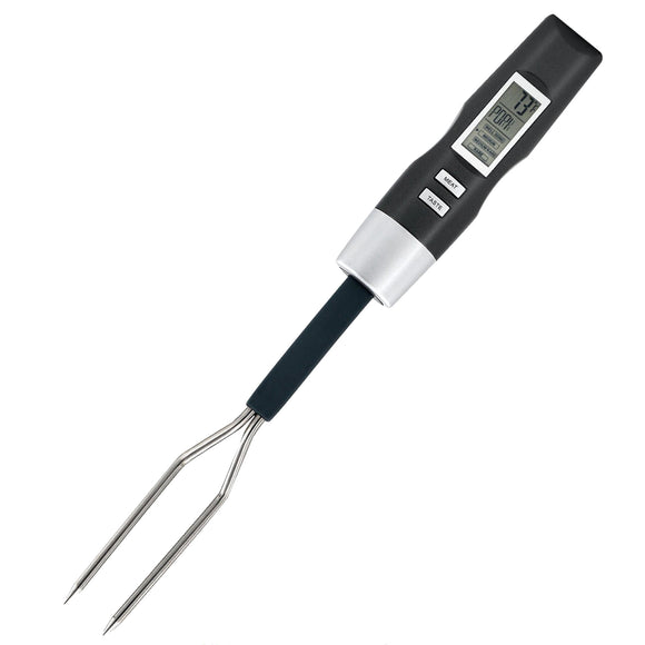 Loskii KCN-60 LCD BBQ Meat Cooking Thermometer Fork Electronic Barbecue Temperature Tester C/F Sel