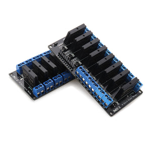 8 Channel DC 24V  Relay Module Solid State High and low Level Trigger For Arduino 240V2A