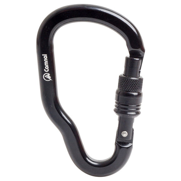 CAMNAL Max Load 25KN D Shape Carabiner Outdoor Climbing Hiking Safety Quick-hanging Buckle Hook