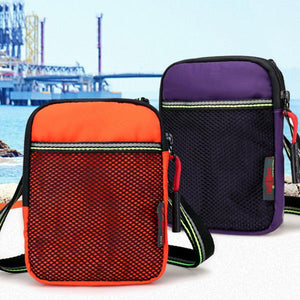 Women Casual Nylon Waterproof Light Mini Crossbody Bag Multi-Bag