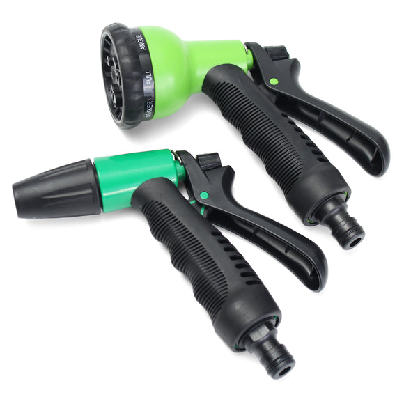 Water Sprayer Hose 8 Spay Setting Insulated Soft Grip Nozzle + Sprayer - 2 PACK!