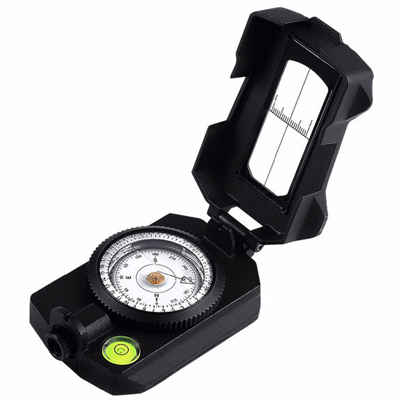 Eyeskey Aluminum Alloy Precise Compass Protractor Waterproof Handheld Outdoor Survival Military