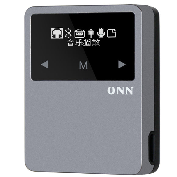 ONN X1 Bluetooth Sport Metal OLED Touch Screen 8GB FM Pedometer APE Flac Lossless MP3 Music Player