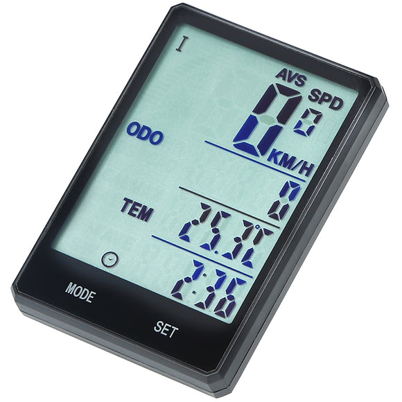 INBIKE CX-9 2.8'' Large Screen Bicycle Computer Wireless Green Backlight Rainproof Speedometer Odome