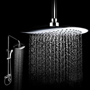 9 Inch Square ABS Top Spray Rainfall Pressure Water Saving Ceiling Mounted Shower Head