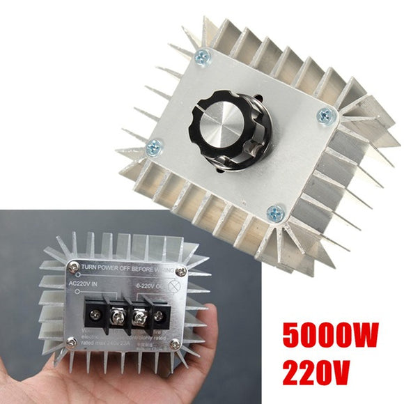 5000W AC 220V High Power Electronic Regulator SCR Voltage Regulator Module