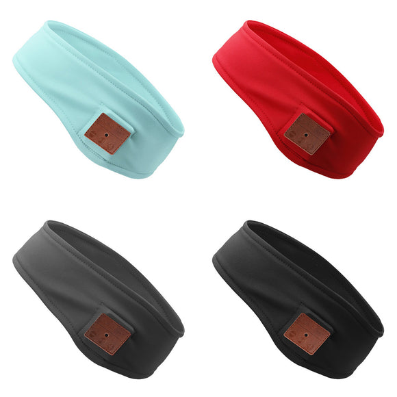 Outdoor Sport Running Headband Wireless bluetooth 4.2 Earphone Scarf Knitted Music Headset