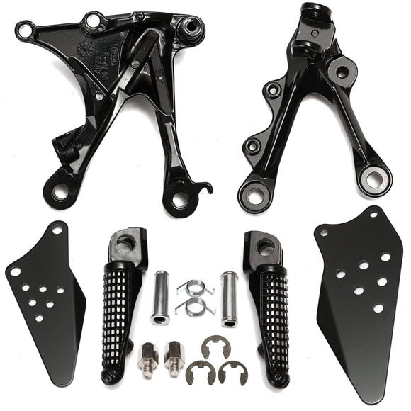 Front Footrest With Triangle Bracket For Kawasaki ZX6R ZX636