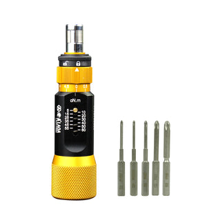 0.05-0.6Nm Adjustable Torque Screwdriver Preset Torque Screwdriver Mini Mechanical Hand Tool