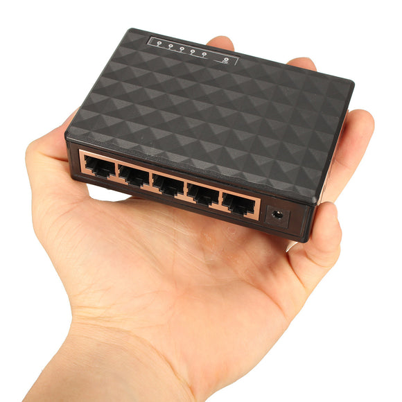 5-Port RJ45 10/100/1000Mbps Gigabit Ethernet Network Switch Hub
