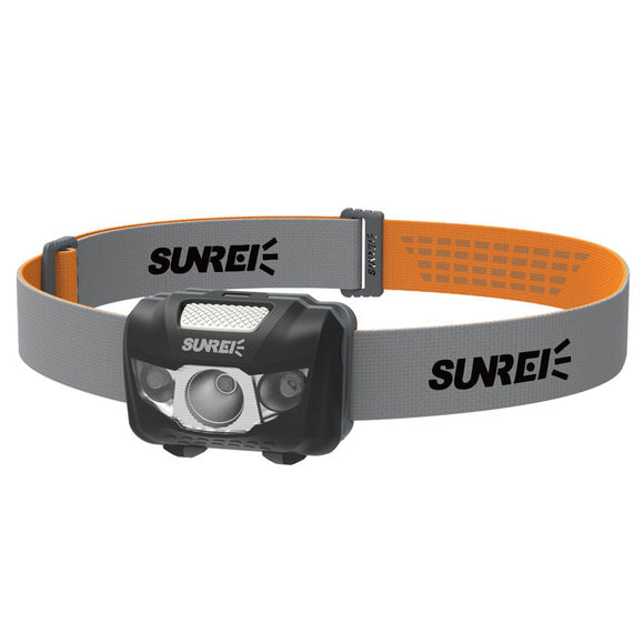 SUNREI Youdo2s 190LM XPG2 R4 LED + 2x3030 LEDs 7 Modes IPX6 Waterproof Bike Headlamp 3 x AAA Battery