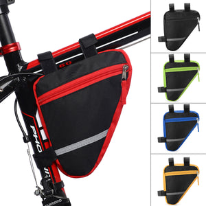 BIKIGHT Cycling Bicycle Frame Pannier Tube Triangle Bike Saddlebags Pouch Waterproof MTB Bike Storage Bag