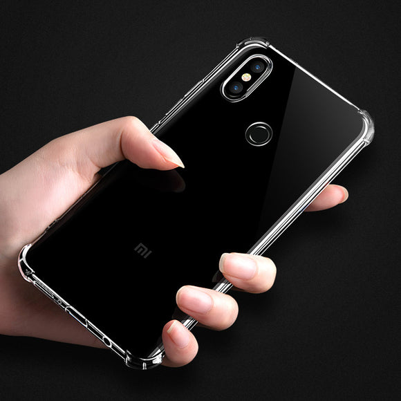 Bakeey Transparent Shockproof Soft TPU Protective Case For Xiaomi Mi8 Mi 8 6.21''