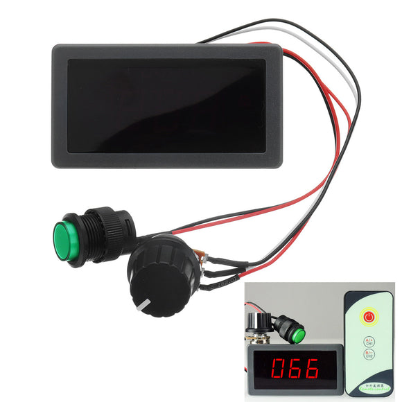 DC 6V/12V/24V 6A/8A PWM Motor Speed Controller Digital LED Display Variable Speed Regulator