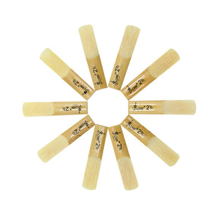 SLADE 10pcs Saxophone Reeds Alto Saxophone with Storage Box