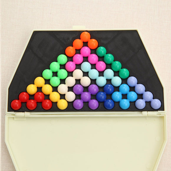 Wisdom Pyramid Board Game Wisdom Bead Board Game Intelligence Magic Bead Educational Toys