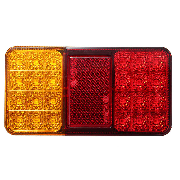 12V 1.5W 24LED Car Rear Tail Light Brake Stop Indicator Lamp for Trailers Trucks Utes Boats Caravans