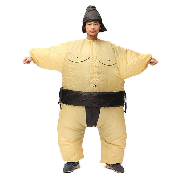 SUMO Fancy Dress Fan Inflatable Costume Suit Party Outdoor Activity Equipment 170cm Unisex Outfit