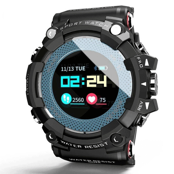 LOKMAT MX16 1.0'' Color Screen 5ATM Waterproof Smart Watch Pedometer Fitness Exercise Sport Bracelet