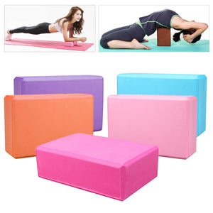 KALOAD High Density EVA Organic Yoga Block Sports Fitness Yoga Brick Pilates Exercise Tools