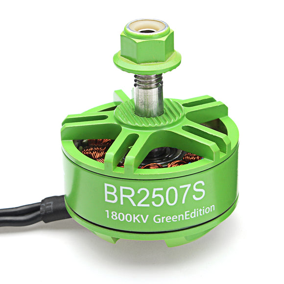 Racerstar 2507 BR2507S Green Edition 1800KV 2400KV 2700KV Brushless Motor For RC Drone Frame