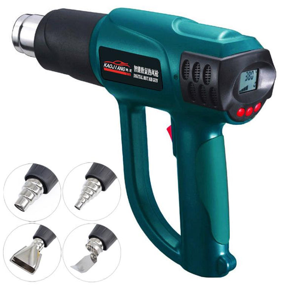 2000W 220V EU Plug Smart Control Industrial Heat Gun LCD Display Hot Air Gun