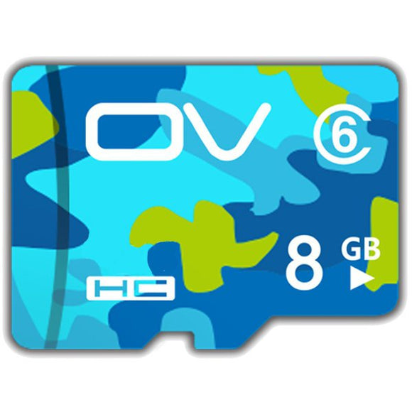 OV Camouflage Version Class 6 8GB Memory Card TF Card For Cell Phone